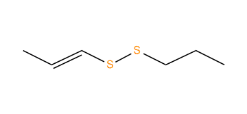 Propyl (E)-1-propenyl disulfide